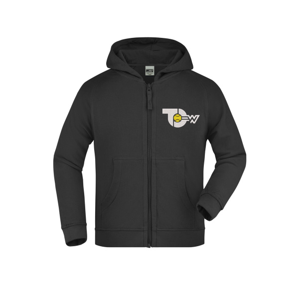 Stick weiß - Hooded Jacket Junior Miniaturansicht